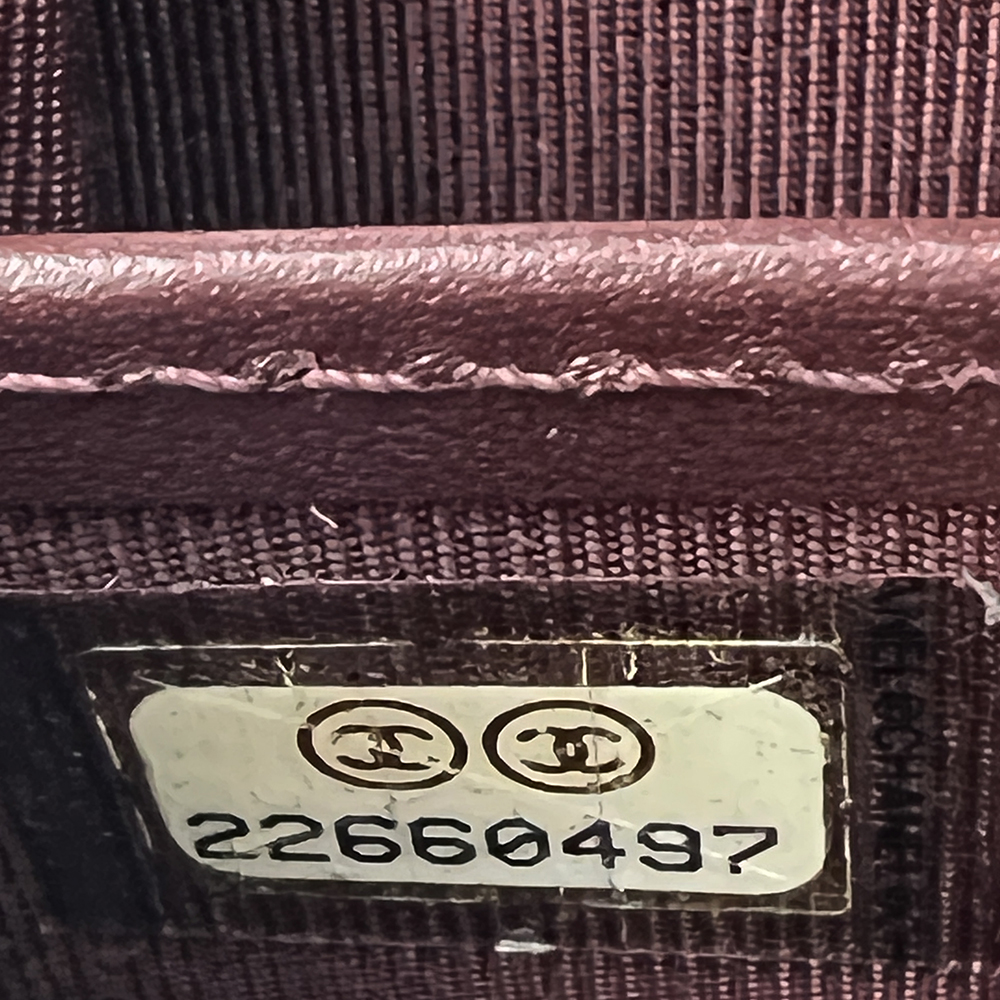 CHANEL LONG FLAP WALLET 香奈兒 魚子醬牛皮長夾 黑 / 銀扣 