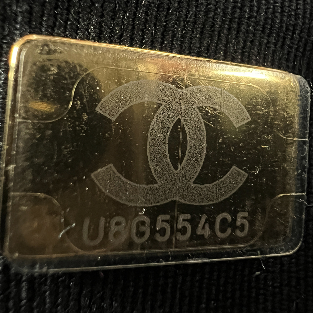 Boy Chanel Woc  經典菱格小牛皮多卡鏈條包 黑 / 復古金扣 